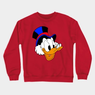 Dagobert Duck Scrooge McDuck Crewneck Sweatshirt